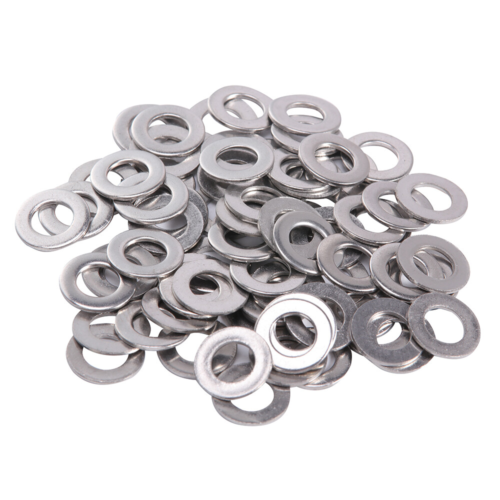 660 Pieces of 304 Stainless Steel Washers Flat Washer Assortment Set Kitc