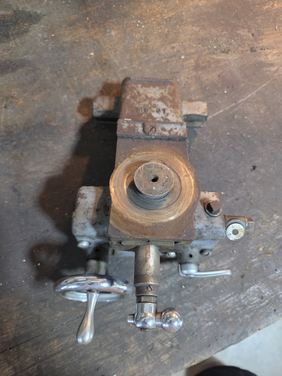 Atlas 618 Metal Lathe CARRIAGE ASSEMBLY M6-9 Has Damage See Details & Pics