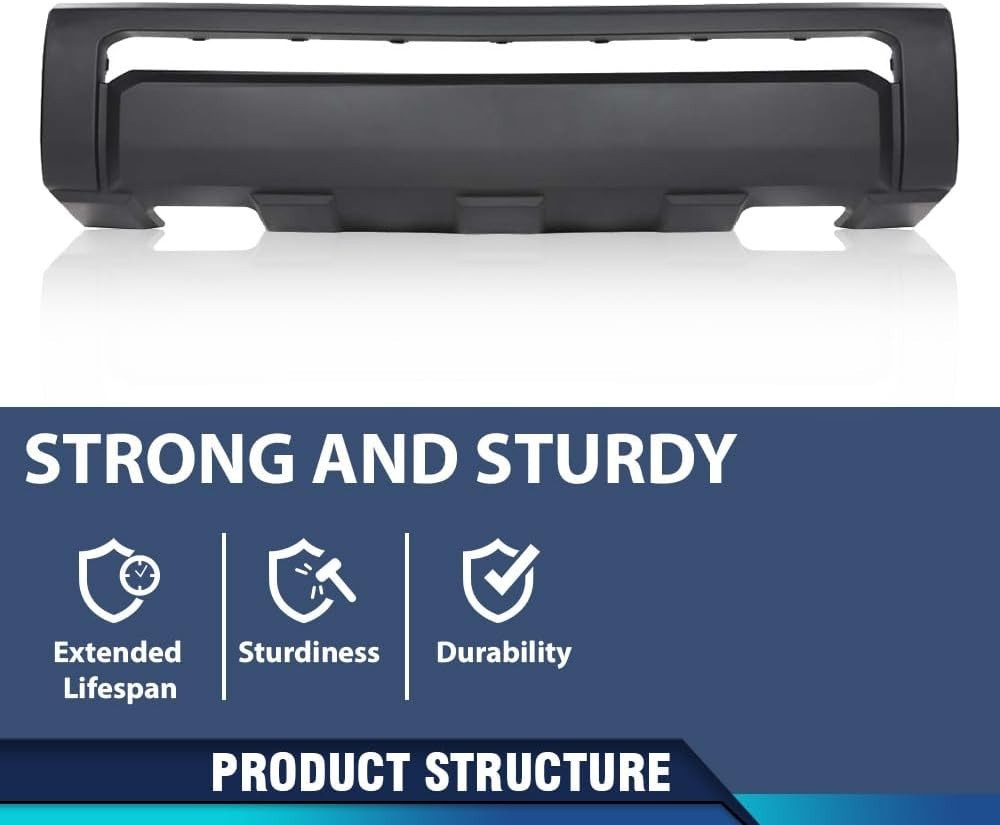 Front Bumper Cover Fascia Fits 2014-2021 Toyota Tundra