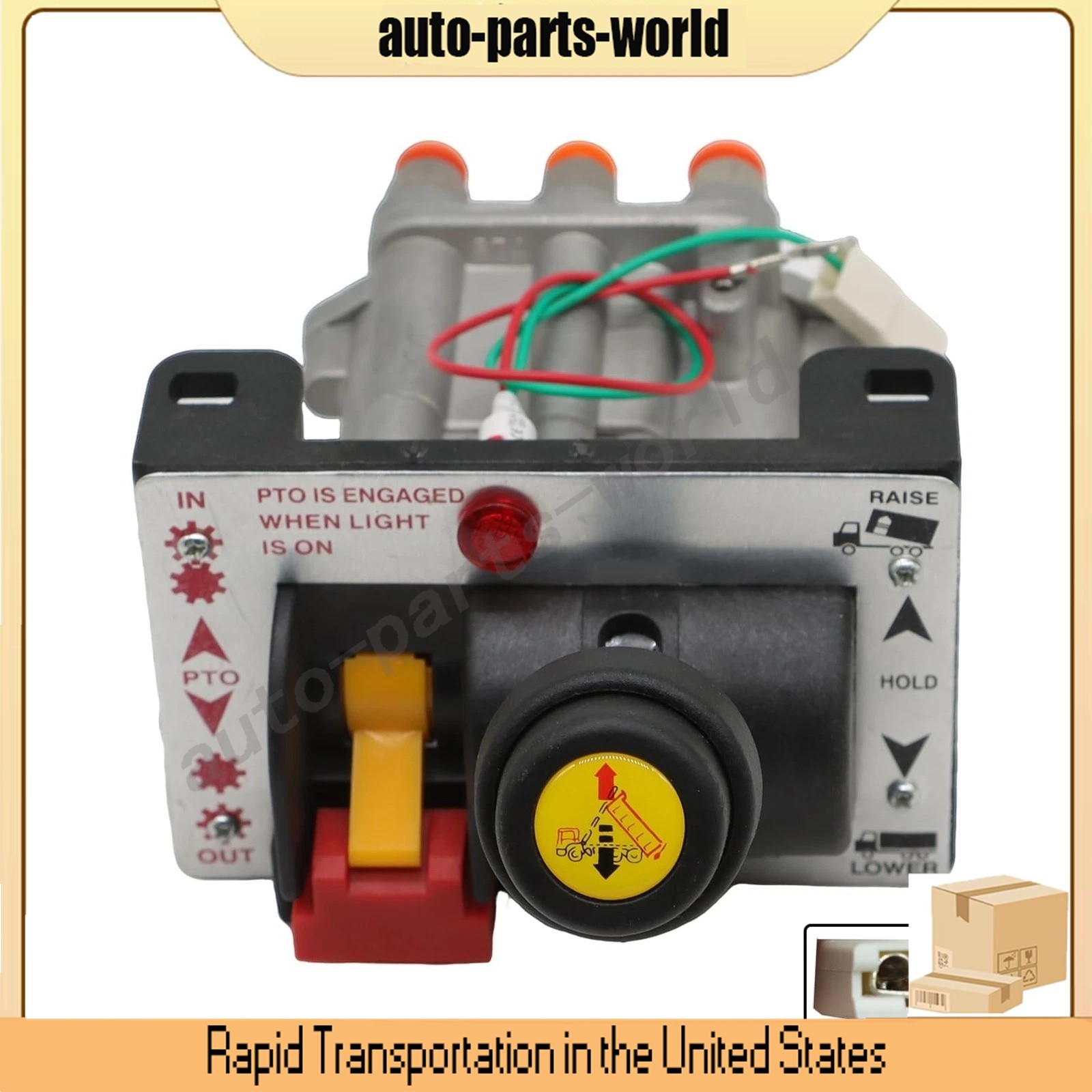 For Apsco Power Take Off Hoist Control Valve With Integral PTO Valve AV-295