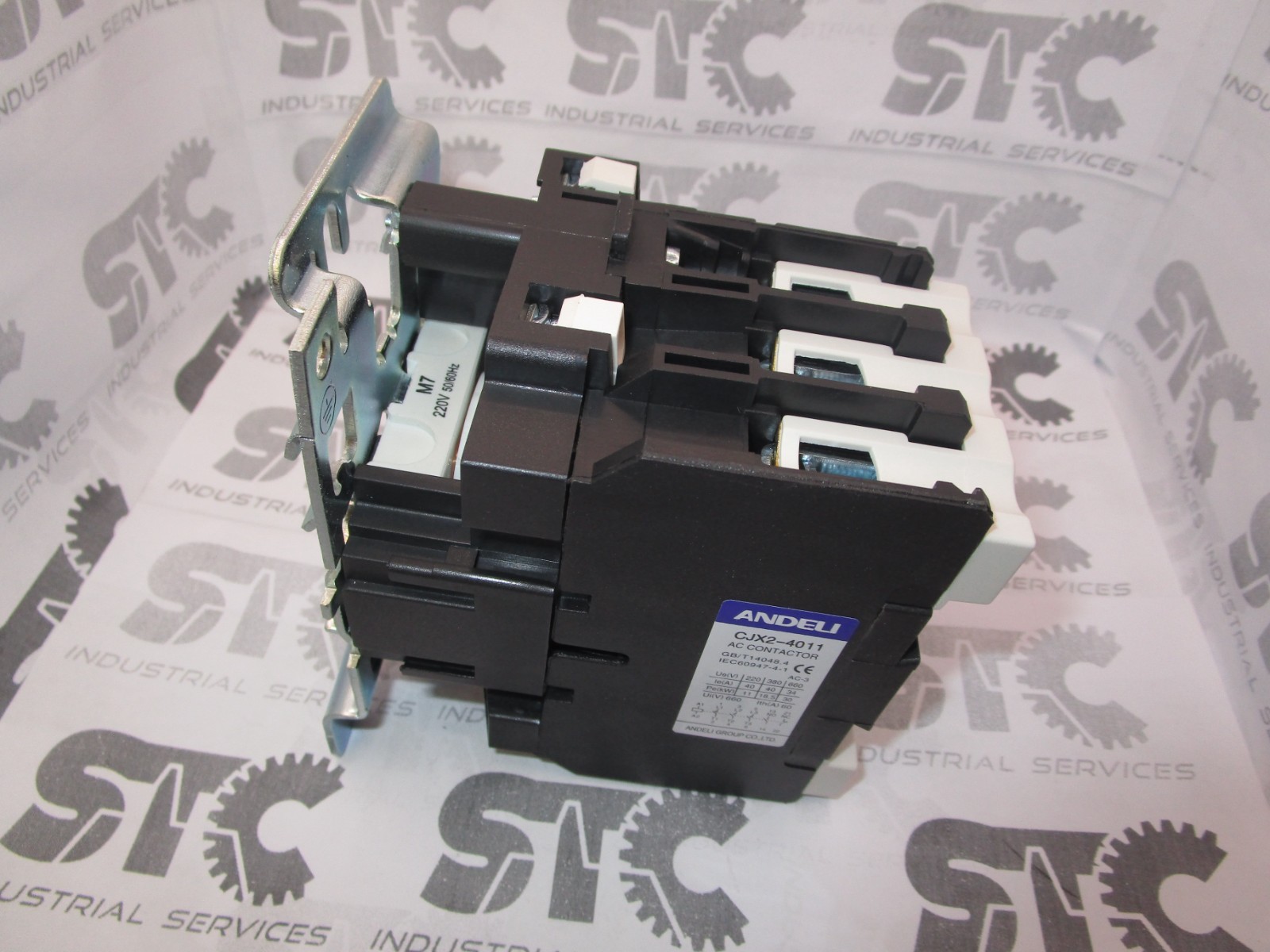 CJX2-4011-M7-220V AC ANDELI AC Contactor 40A Coil 220V 3P+1NO+1NC Fast Shipping