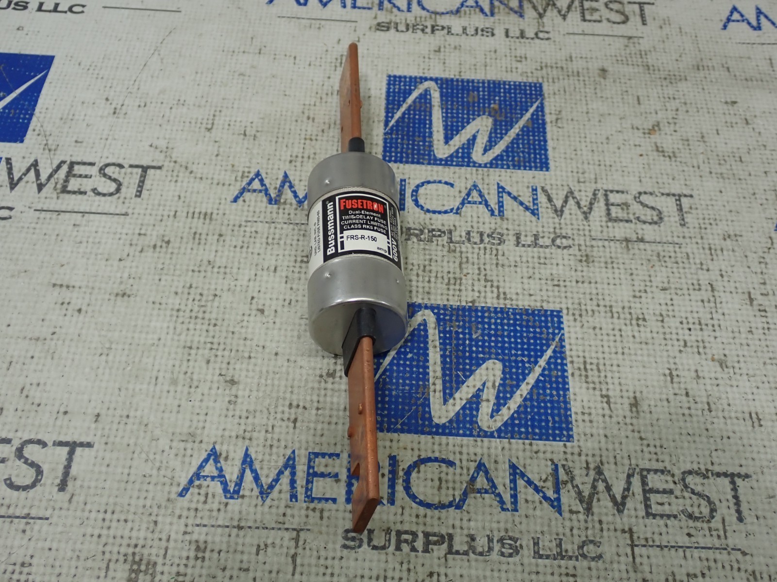 Fusetron FRS-R-150 Fuse RK5 150 Amp 600V Time Delay Long Stab