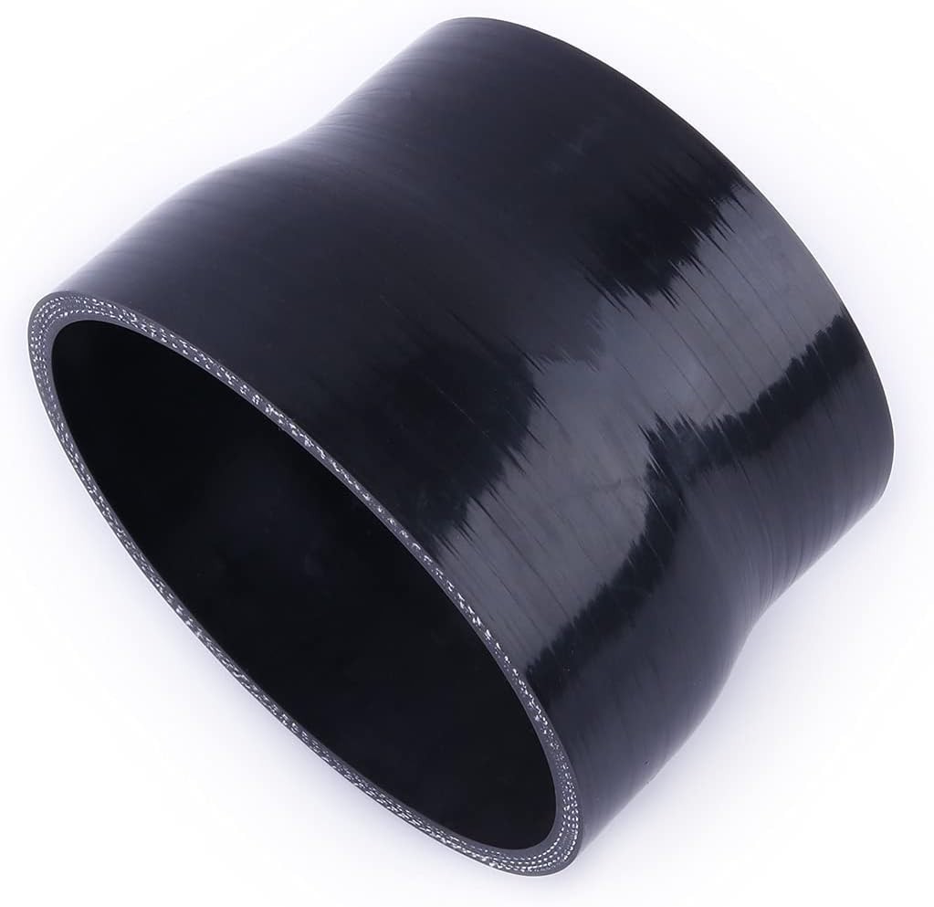High-Performance 3.5 to 4-Inch 4-Ply Silicone Reducer Coupler Industrial Hose