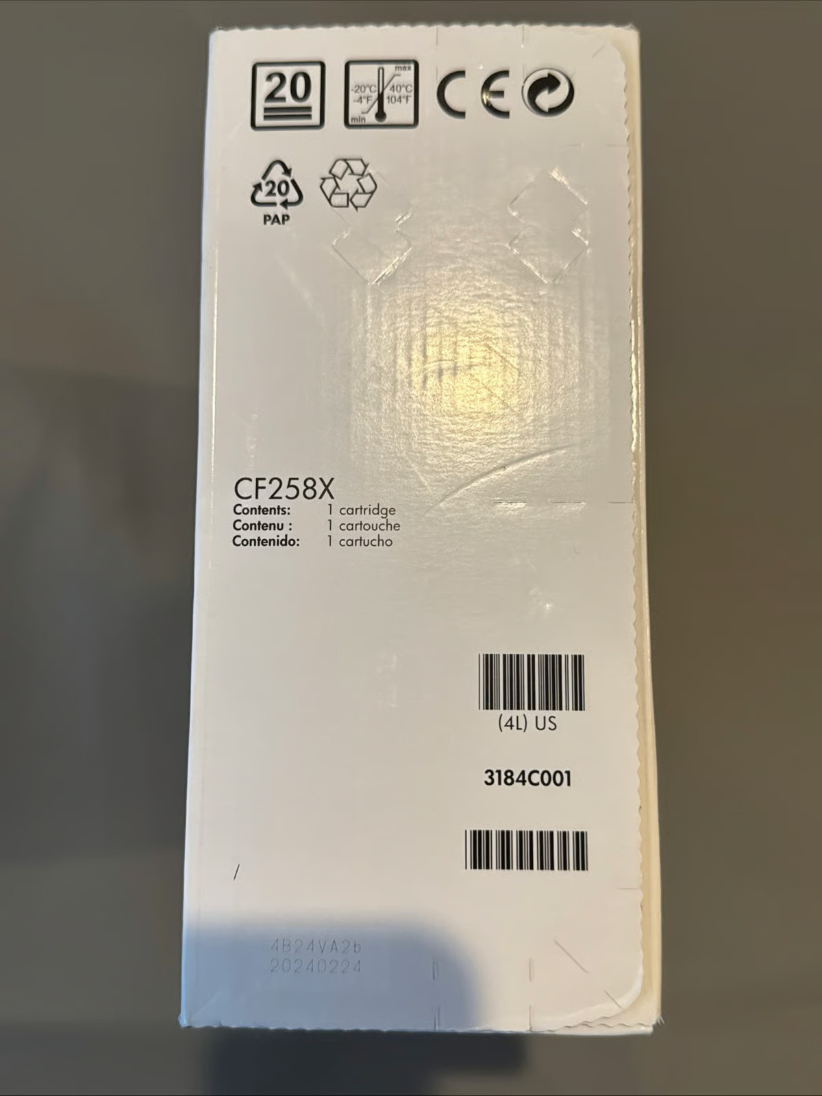 Genuine HP 58X (CF258X) High Yield Black Toner Cartridge No Extra Charges ✅