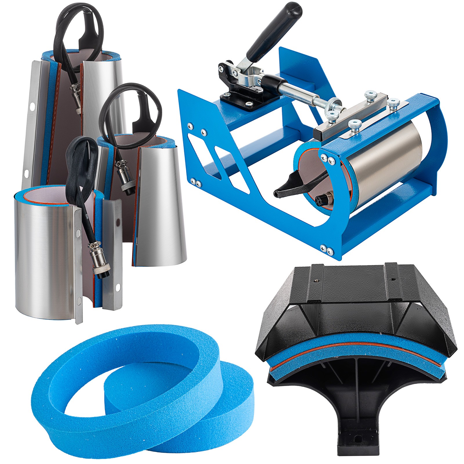 8 in 1 Heat Press Machine 15″x12″ Sublimation Printing For T-Shirt Mug Hat Plate