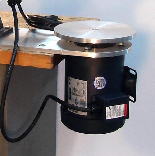 Electric Motor Mounting Plate. Fits C-Face Type Motors (56C etc)