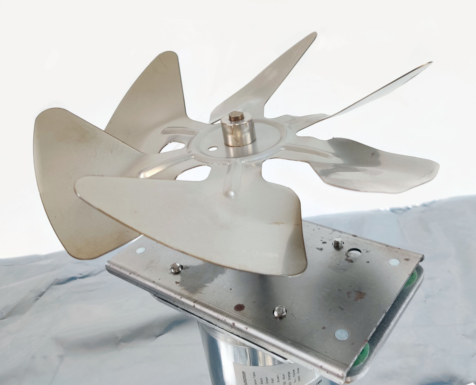PerkinElmer Clarus GC Oven Fan Assembly w Moog BN34-35DS-04LH-MJ2 Motor Tested