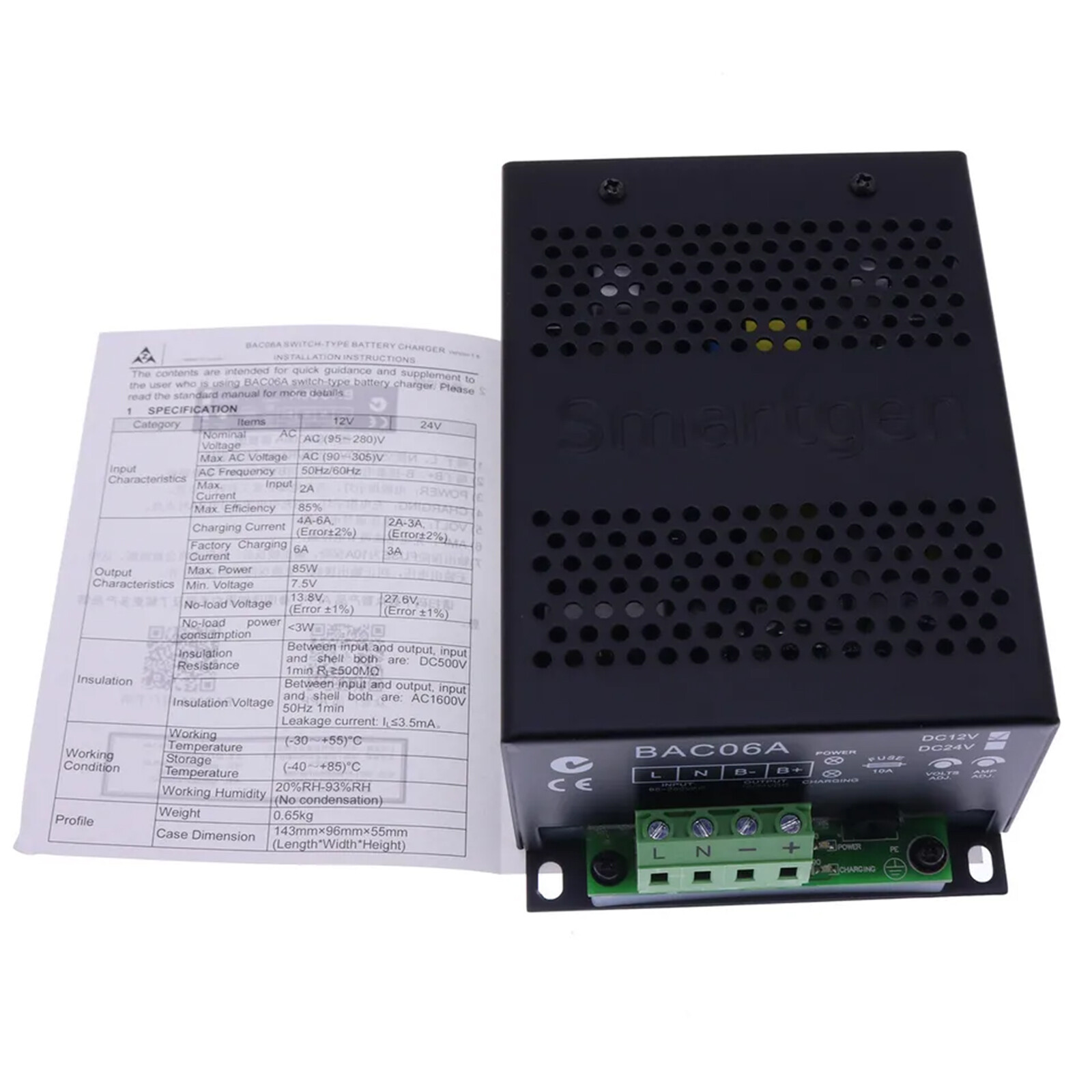Battery Charger BAC06A 12V Controller For Smartgen Generator BAC06A-12V