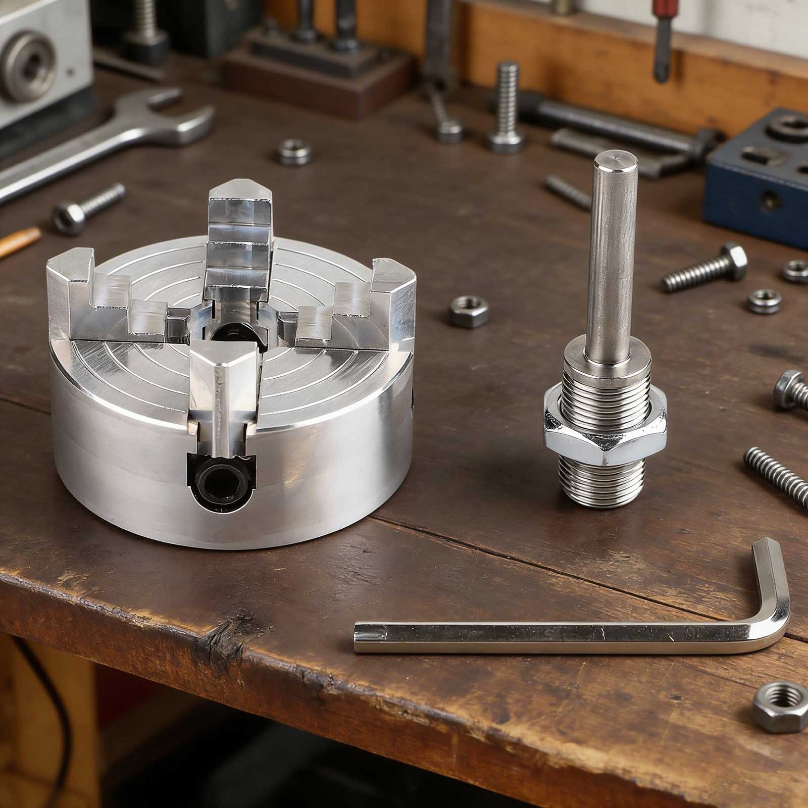 Workholding Four-jaw Chuck Z011A Clamp Secure Gripping For Irregular Workpieces