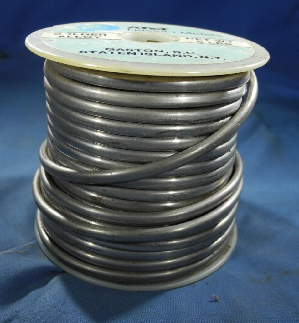 AT&T NASSAU Metals SOLDER 4.9 lbs ALLOY Western Electric Vintage