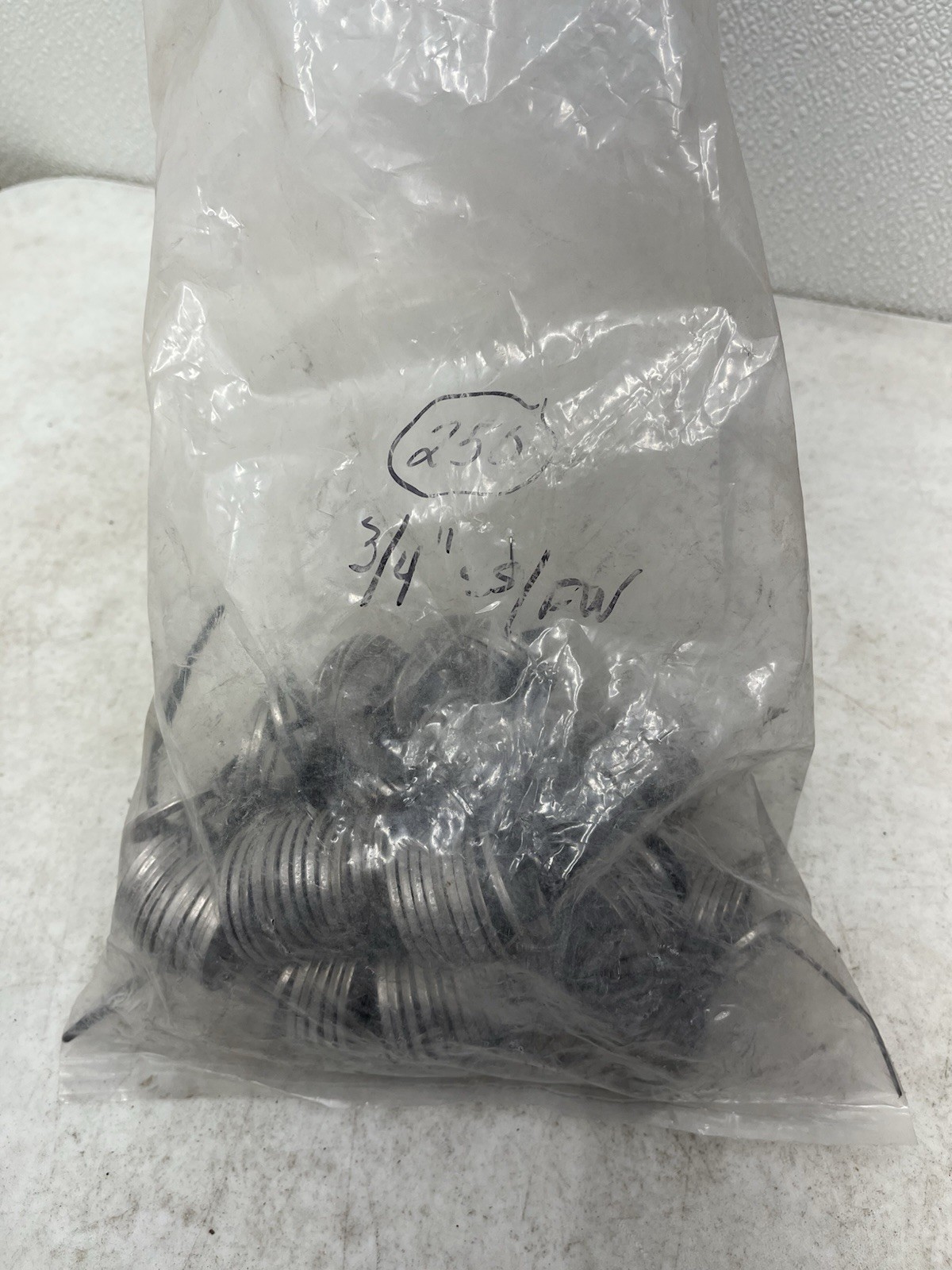 BAG of 50 — 3/4″ Conquest USS Flat Washer – Plain Finish