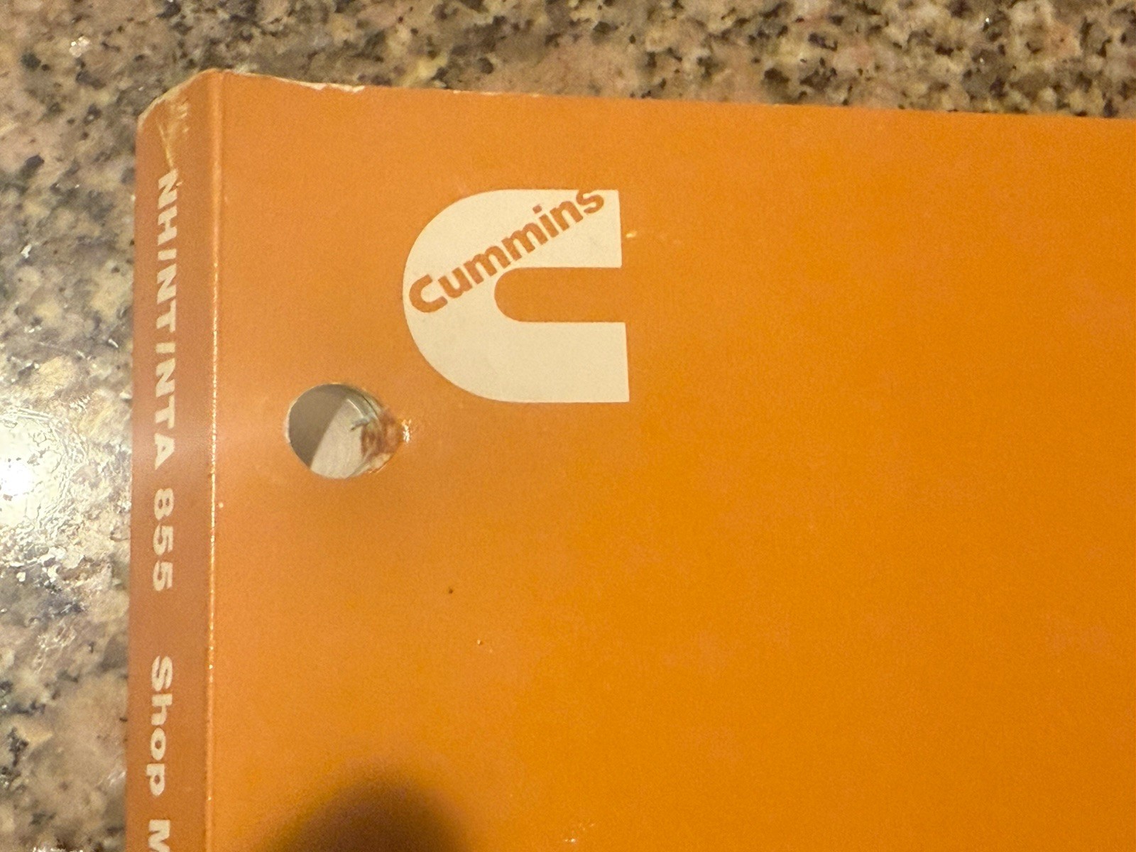 CUMMINS NH NT NTA 855 C.I.D ENGINE SERVICE SHOP REPAIR MANUAL 1981
