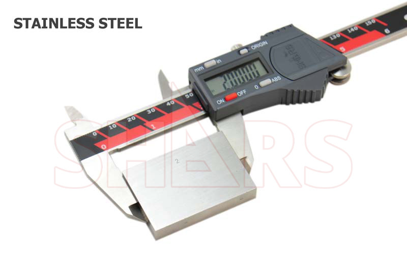 SHARS Aventor 12″/300mm DPS IP54 Electronic Digital Caliper DIN862 .0005″ NEW R]
