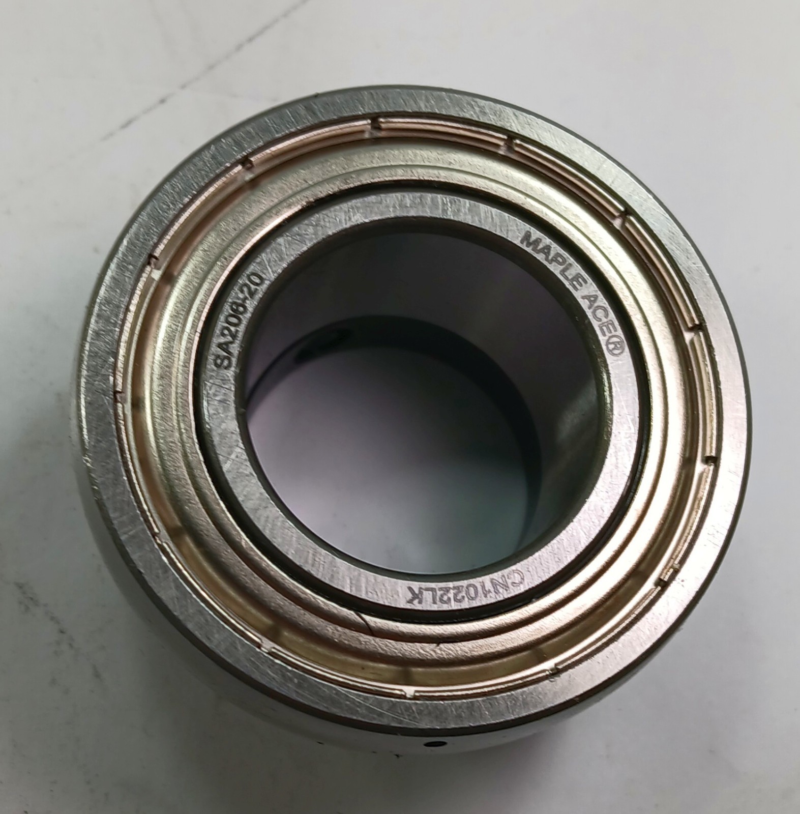 1 NEW MAPLE ACE SA206-20 1-1/4″ INSERT BEARING W/ COLLAR NNB ***MAKE OFFER***