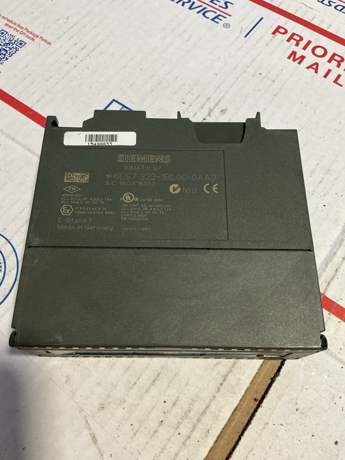 SIEMENS 6ES7 322-1BL00-0AA0 SIMATIC S7 Digital Output Module D6