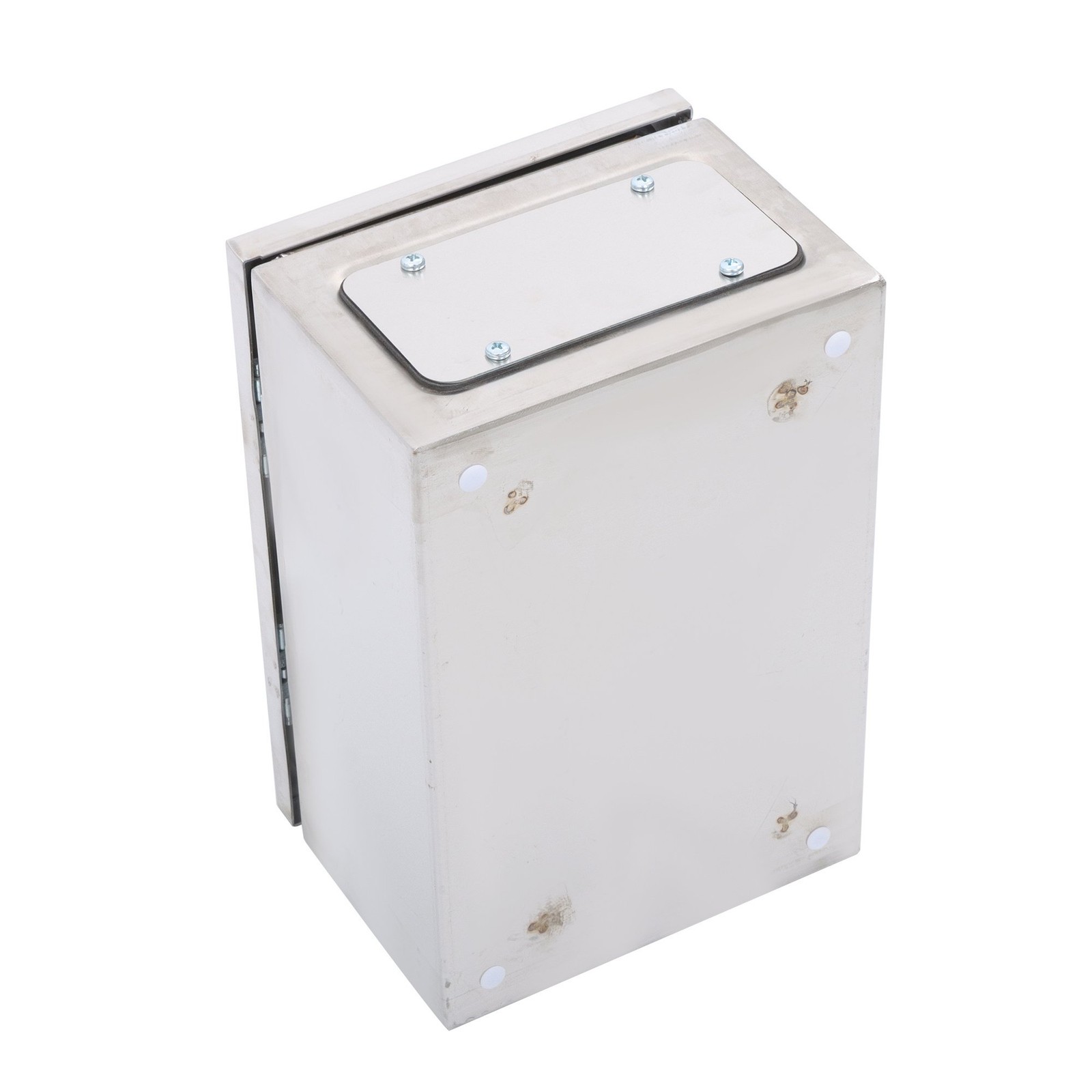 12x8x6″ Stainless Steel Electrical Enclosure NEMA 4X Junction Box Wall-Mounted