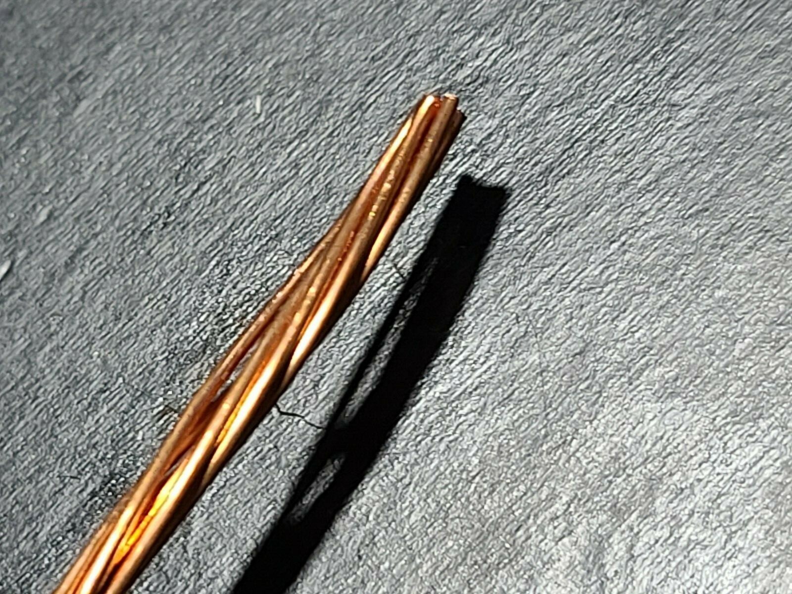 Service Wire #8awg 7-Strand Bare Copper Un-insulated Grounding/Bonding Wire/50ft