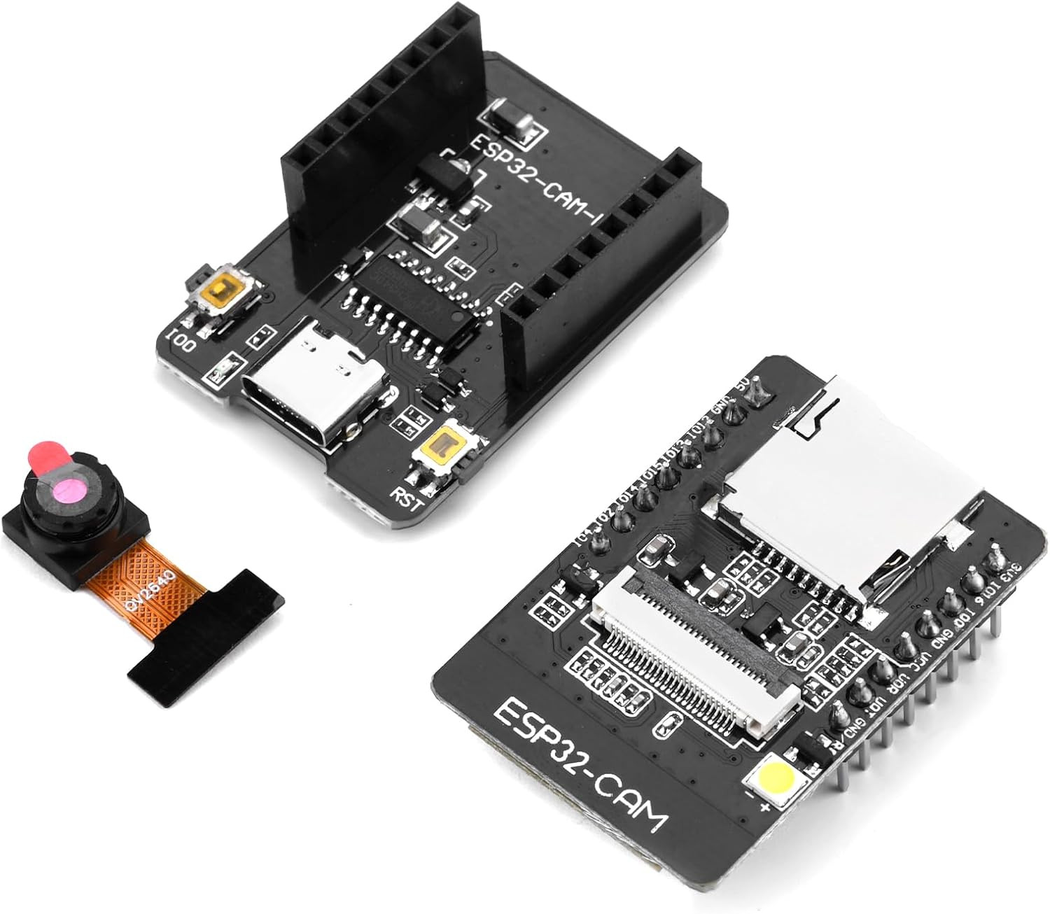 2Pcs ESP32-CAM-MB Development Board Type-C to Serial Port CH340G ESP32 Board