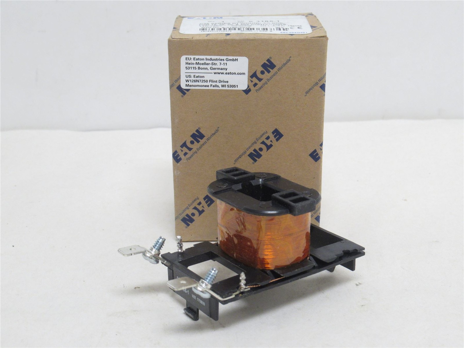 239850 New In Box; Eaton 9-3185-1 Contactor Coil: 110/120VAC; 15-40A