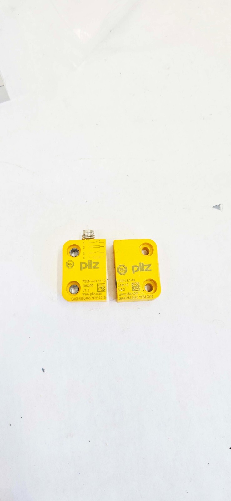 Pilz 506410 Magnetic Safety Switch PSEN ma1.1p-10 w/ 514110