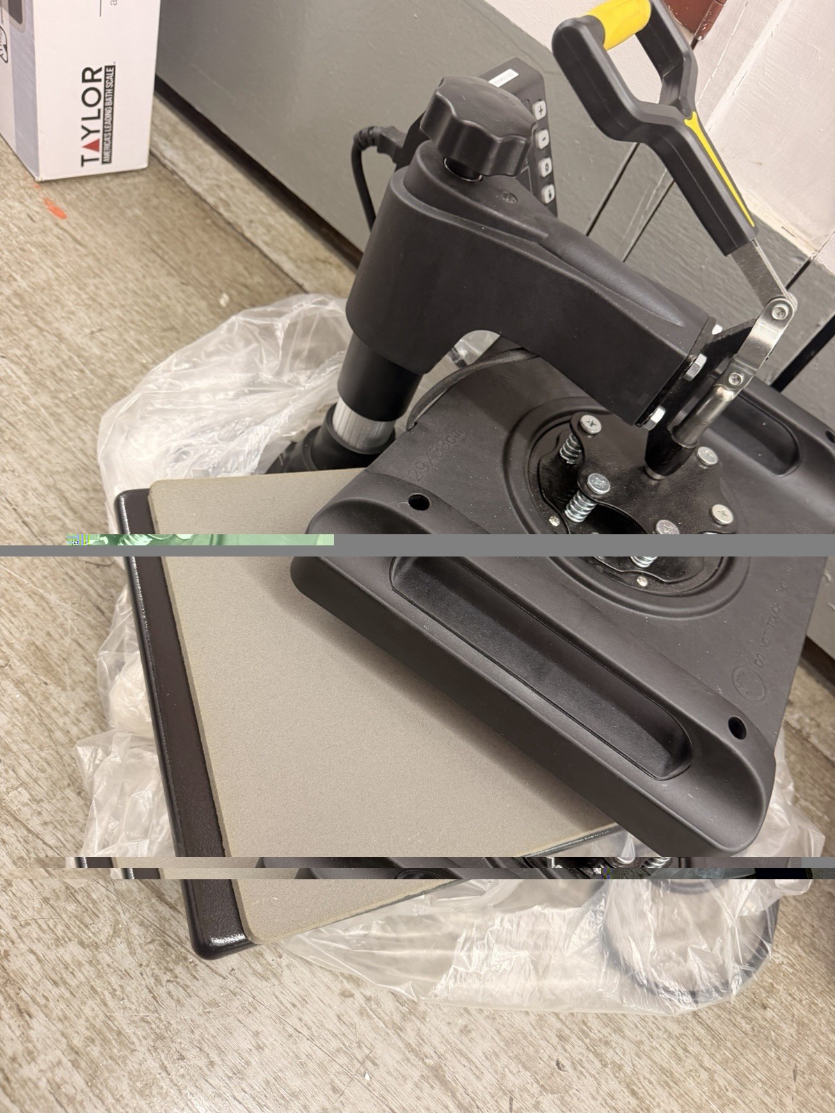 Swing-Arm Sublimation Heat Press 29 x 38 cm Digital Display Manual 110V