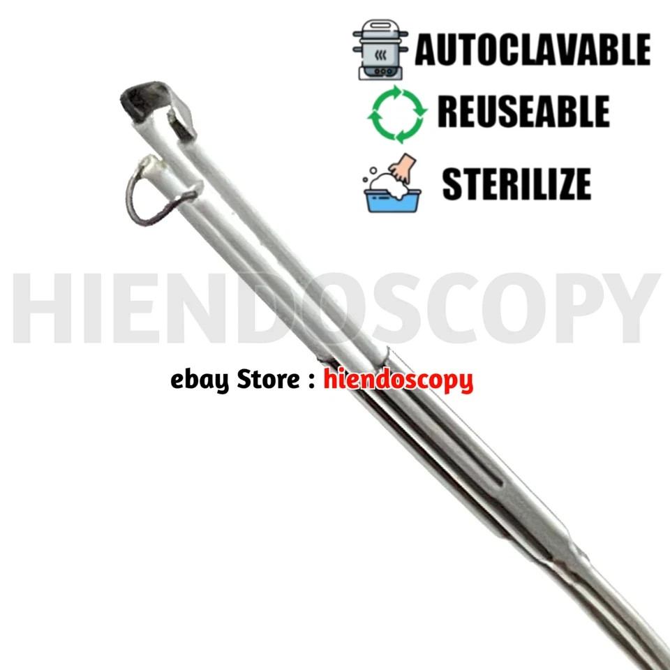 BIPOLAR CUTTING LOOP RESECTOSCOPE DOUBLE STEM 24fr PACK OF 05 CE NEW
