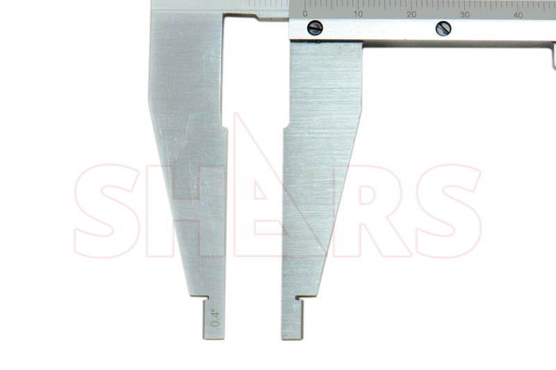 12″ / 300mm Heavy Duty Vernier Caliper 2.90″ Jaw Depth + Inspection Report R}