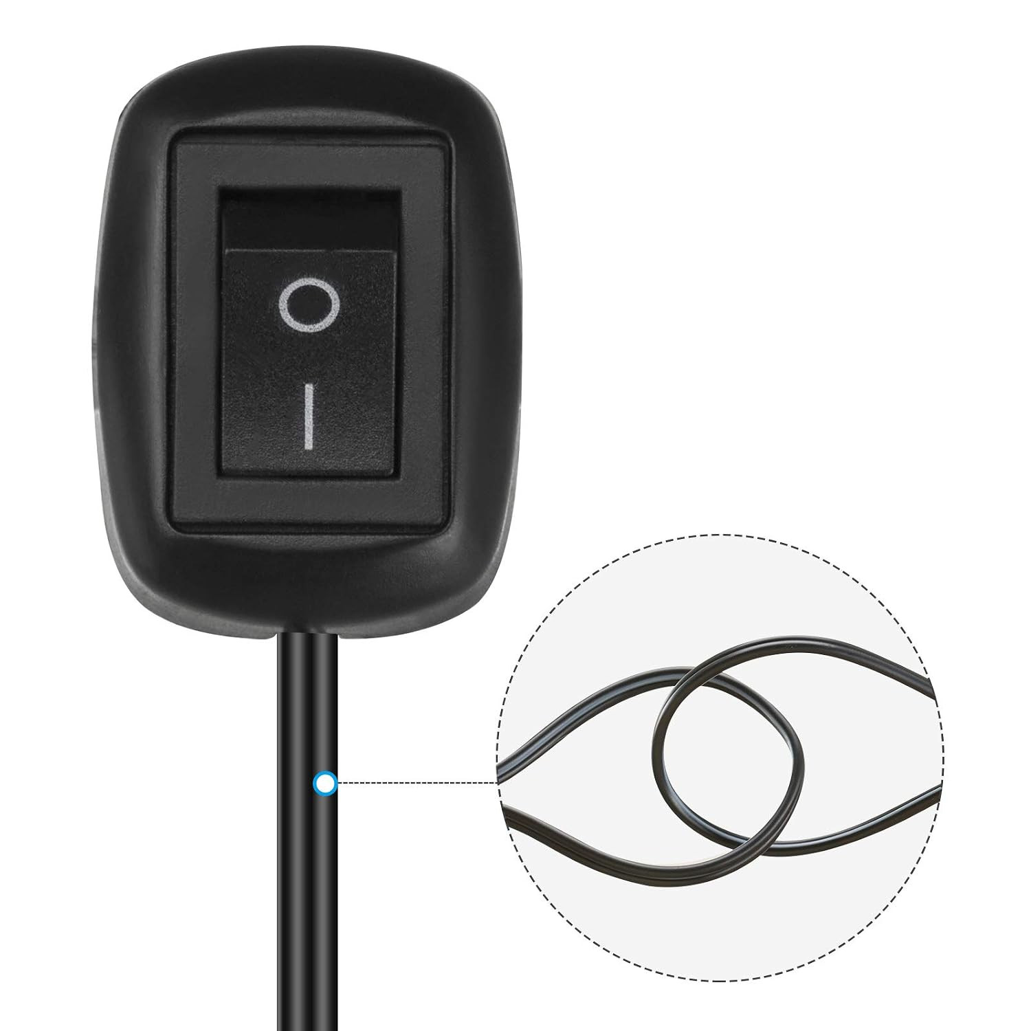 Paste Type Switch Car Push Button Switch On/Off DC12V Water Drop Shape DIY Car S