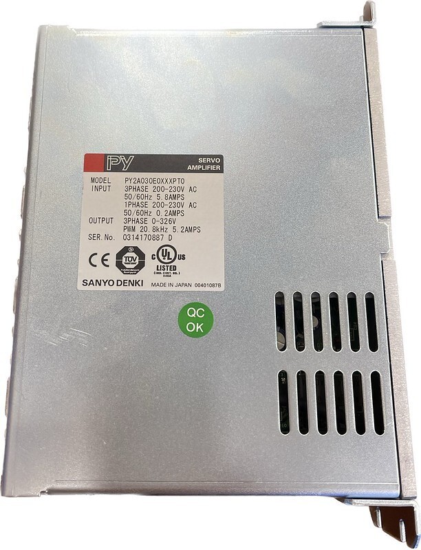 PY2A030E0XXXPT0 SANYO DENKI SERVO AMPLIFIER PY2A030E