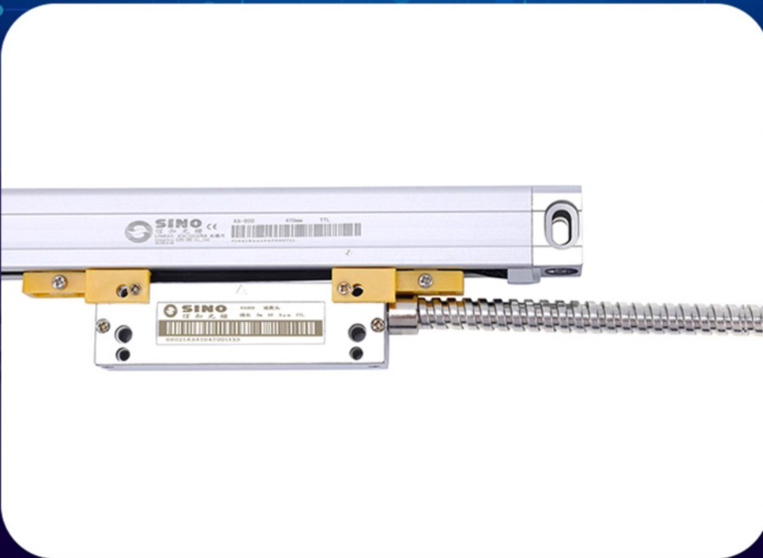 SINO KA -500 DRO Linear Scale 5um 5V Lathe Slim Grating Ruler Optical Encoder