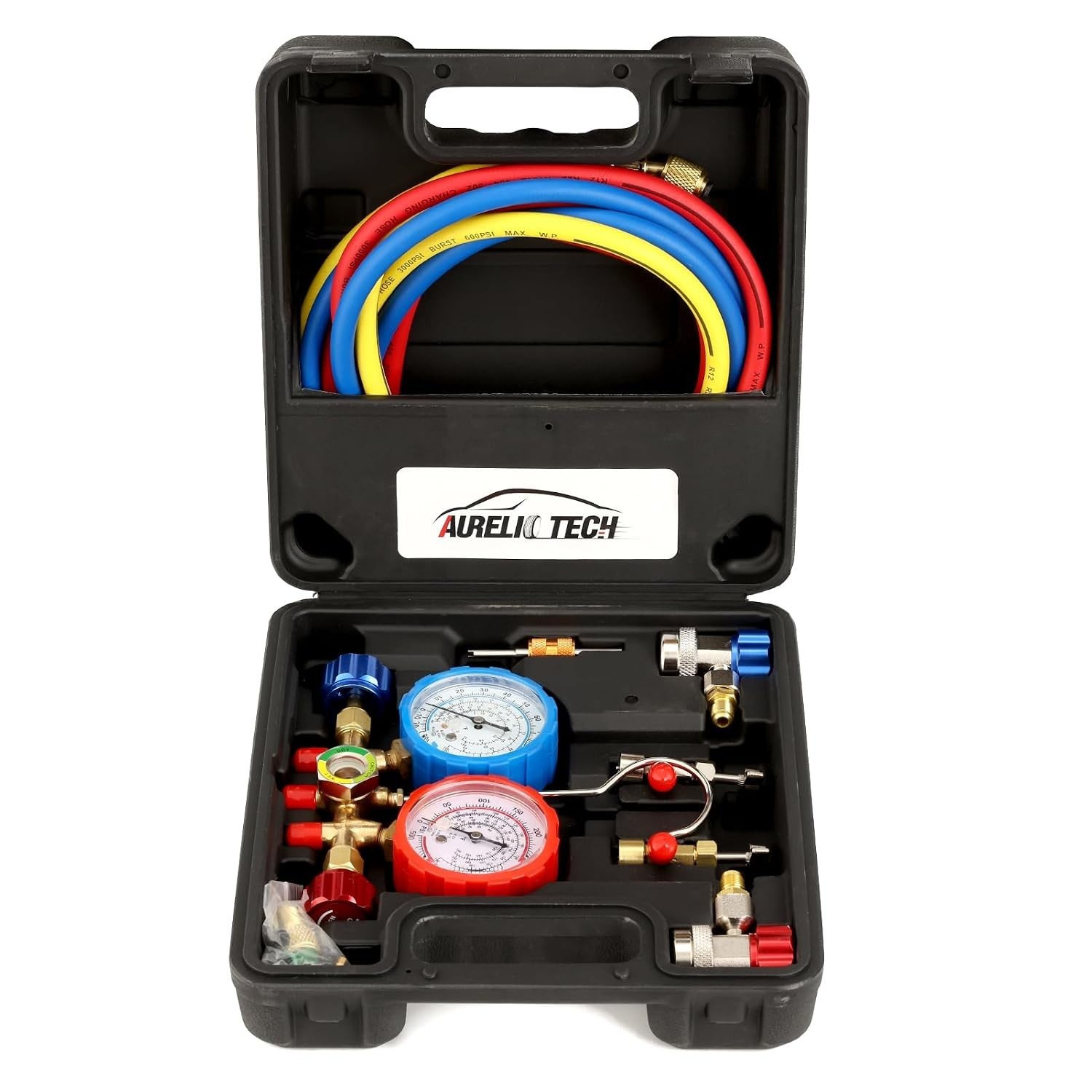 R134A R12 R22 R502 Refrigerants AC Manifold