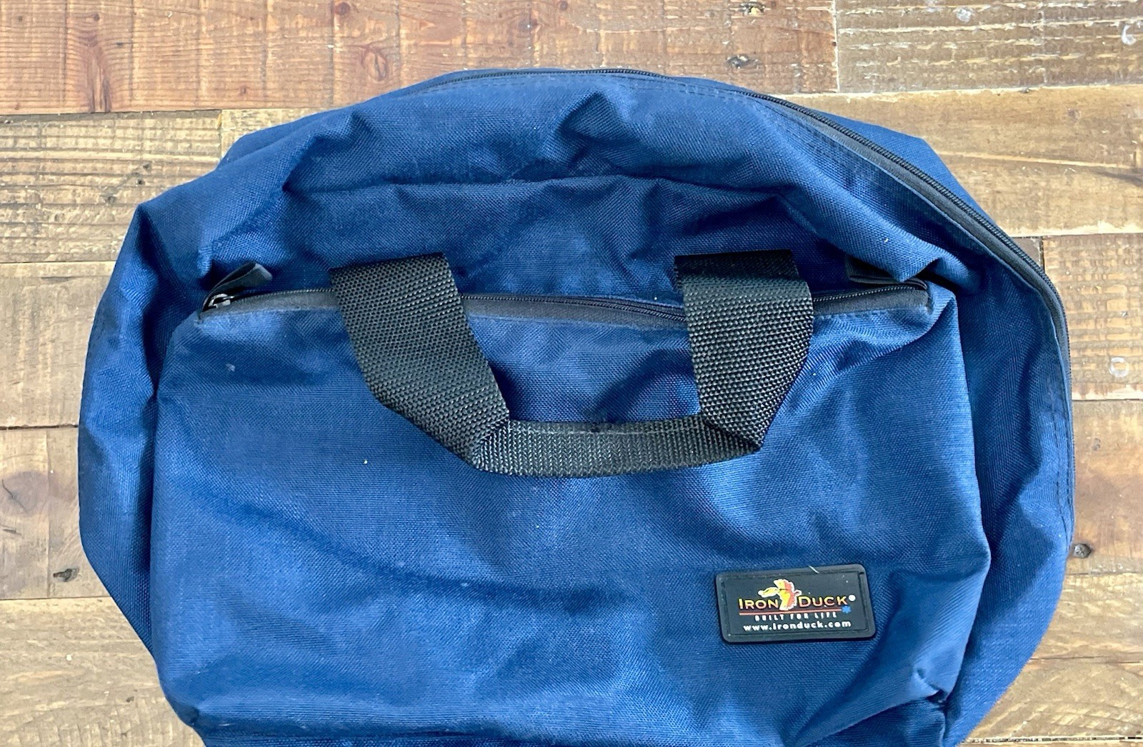 Iron Duck Built For Life EMS Trauma Bag 16” X 12” X 7” Blue Excellent Condition