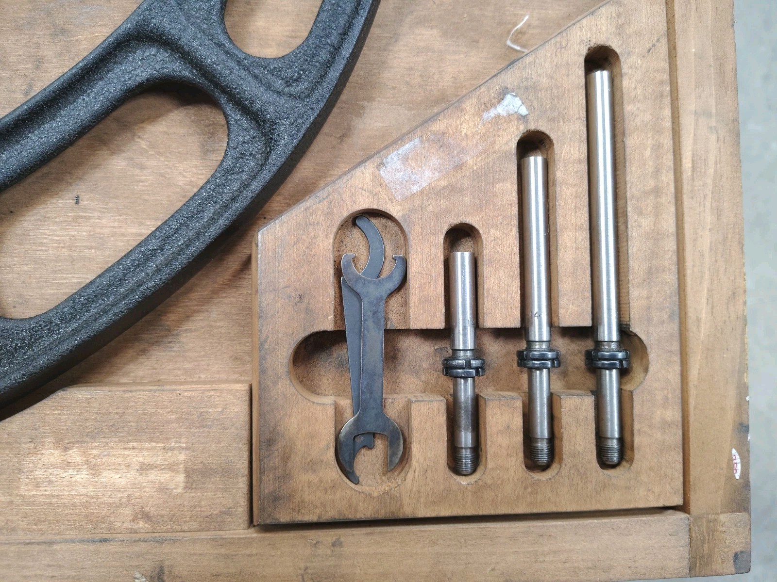 Starrett No.224 Set D 12”-16″ Outside Micrometer Complete Set In Good Condition