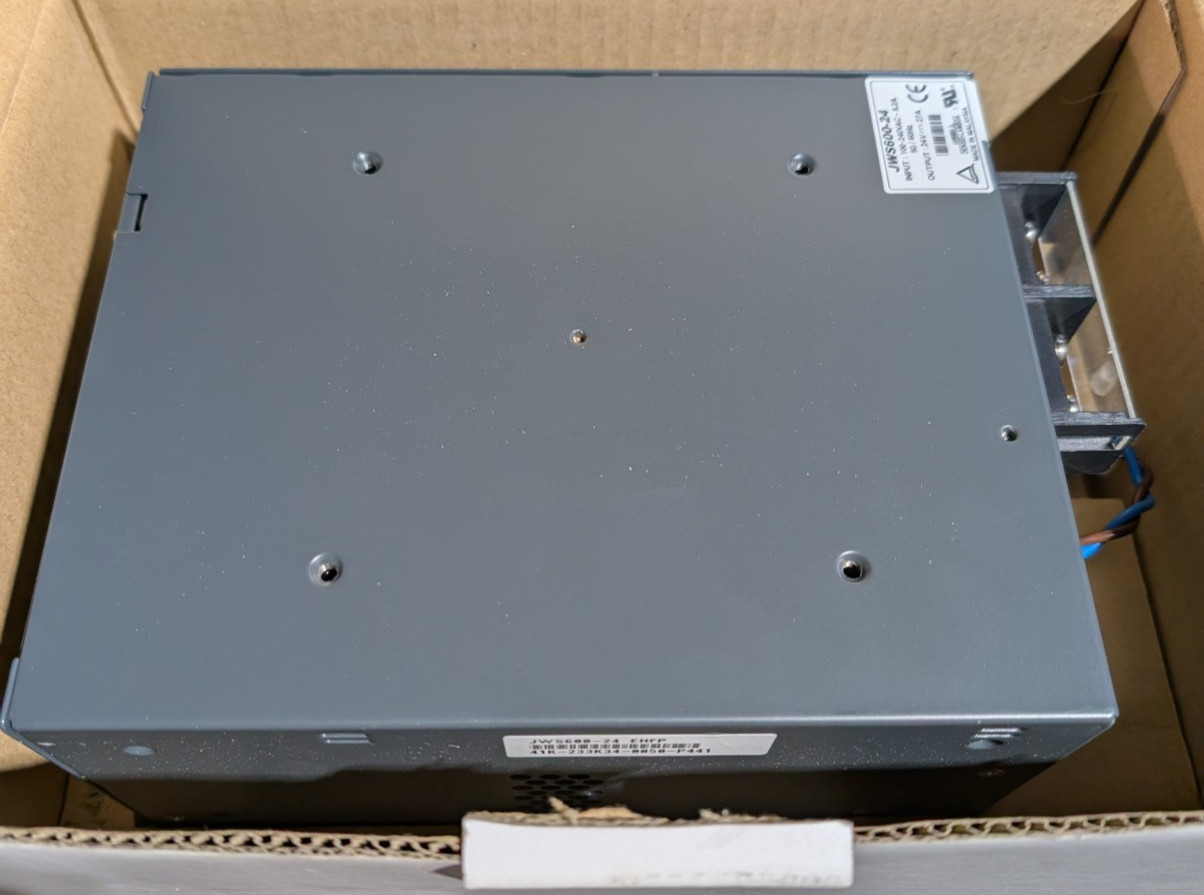 TDK Lambda JWS600-24 AC DC open frame switching Power Supply w/ 27A output #P19