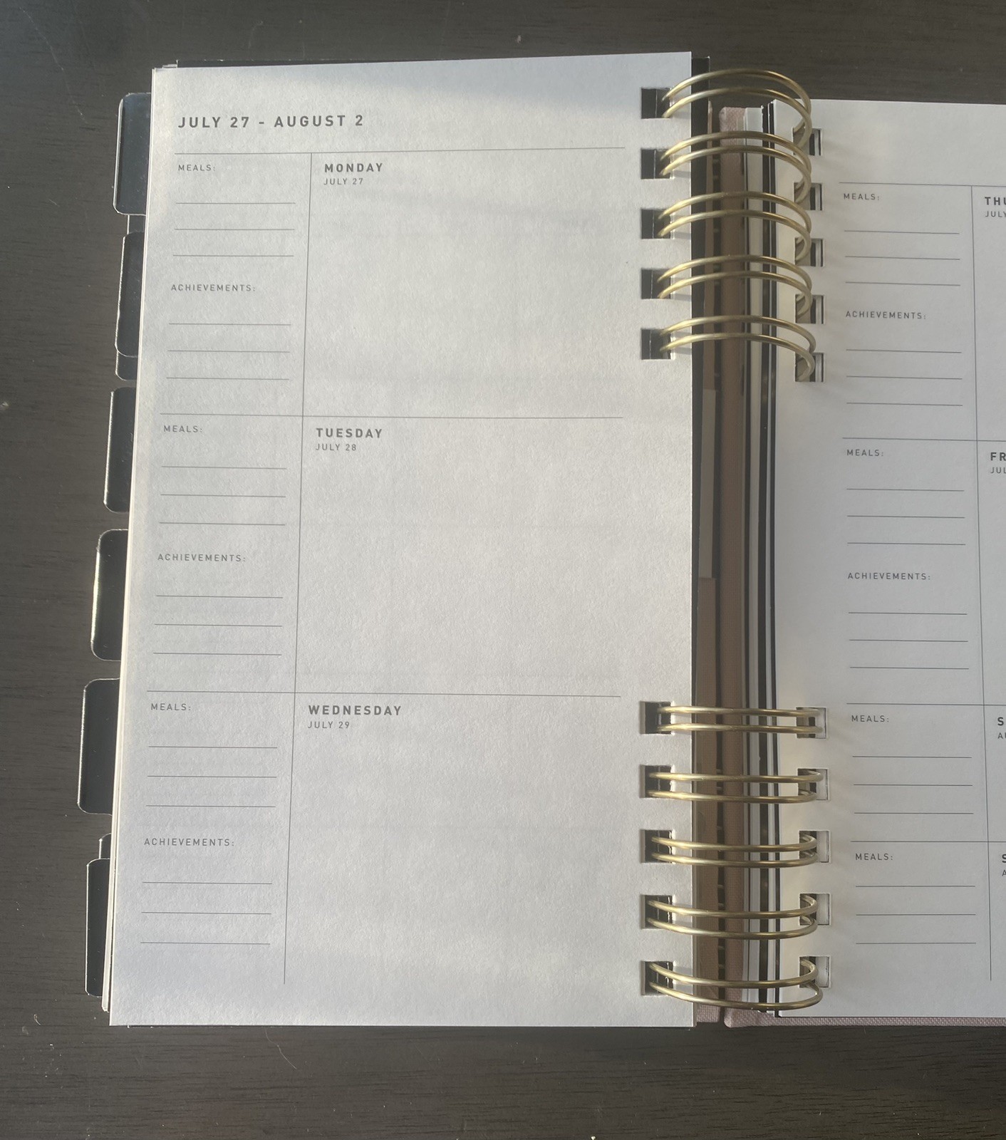 Altitude 2025-2026 15 Months Planner 5″x8″ Monthly/Weekly Powder Pink