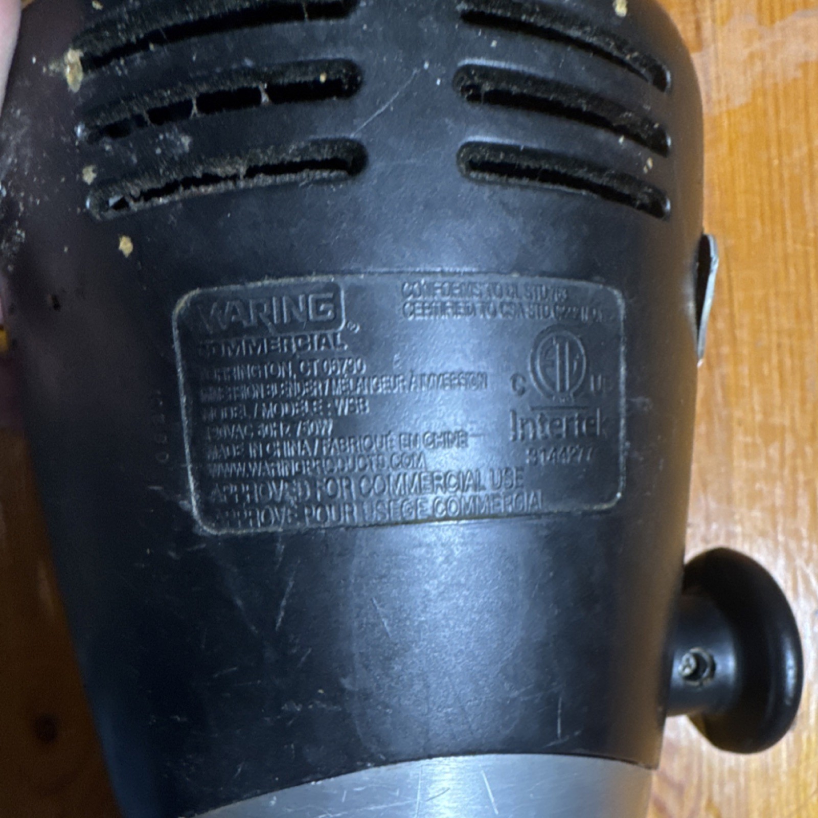 Please READ!!! Waring Commercial Immersion Blender WSB50 with 16” shaft.