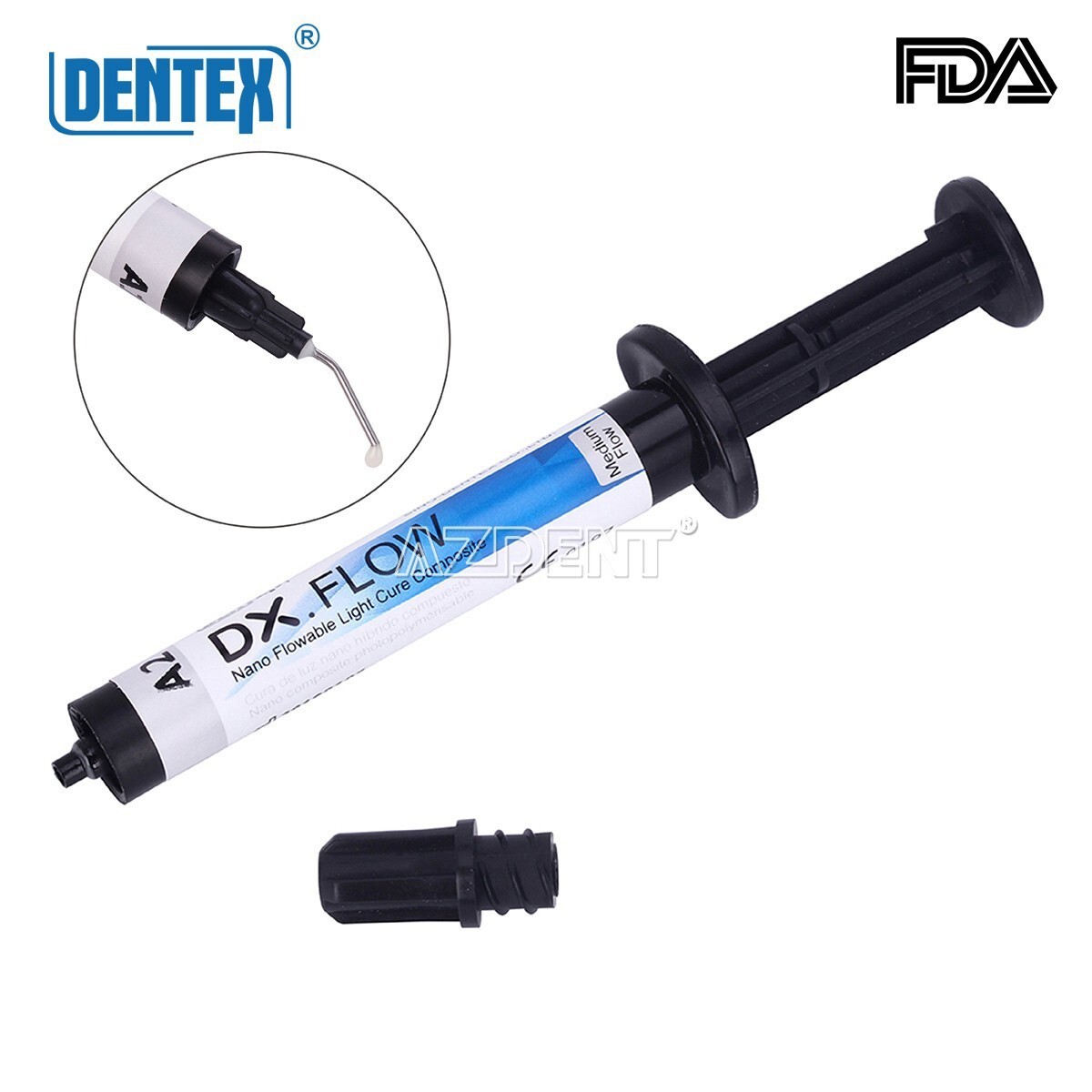Dental Composite Resin Medium Flowable Light Cure/ Etching Gel /Bonding Adhesive