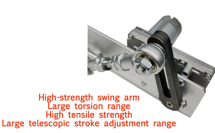 High Torque 30lbs Cycle Reciprocating Linear Actuator Motor 24V 160RPM 150mm