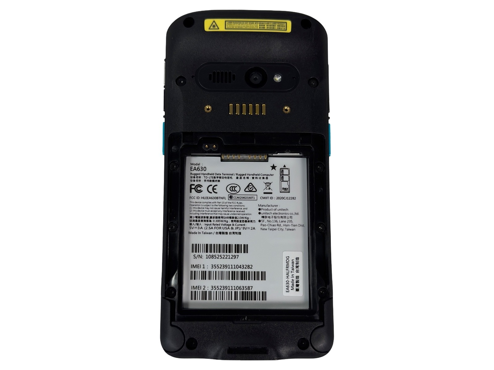 Unitech EA630 Plus Android 11 4GB / 64GB LTE Barcode Scanner w/Kit Grade A!⚡️