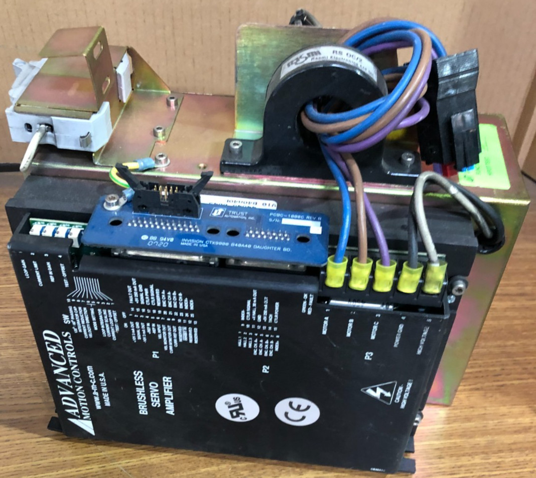 Advanced Motion Controls Brushless Servo Amplifier – Untested