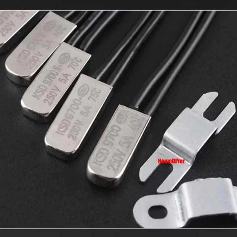 KSD9700 Metal Temperature Switch Thermostat Thermal Protectors NO/NC 40℃~150 ℃