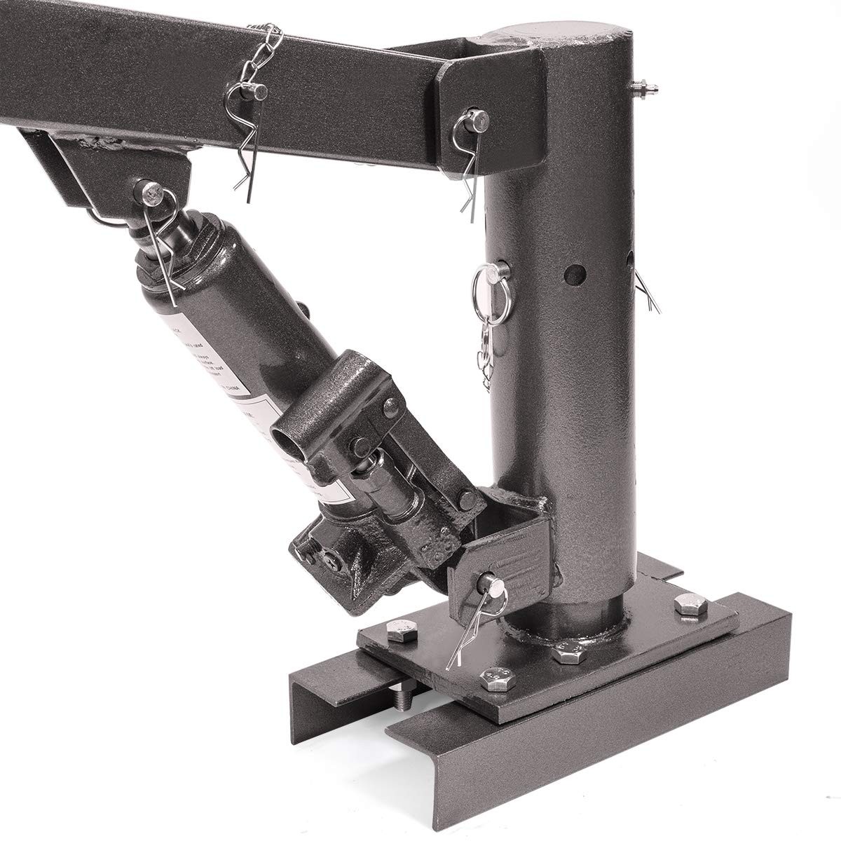 Stark USA 1/2 Ton Capacity Pickup Truck Extra Hoist Lift 5-1/2″ x 8″, Grey