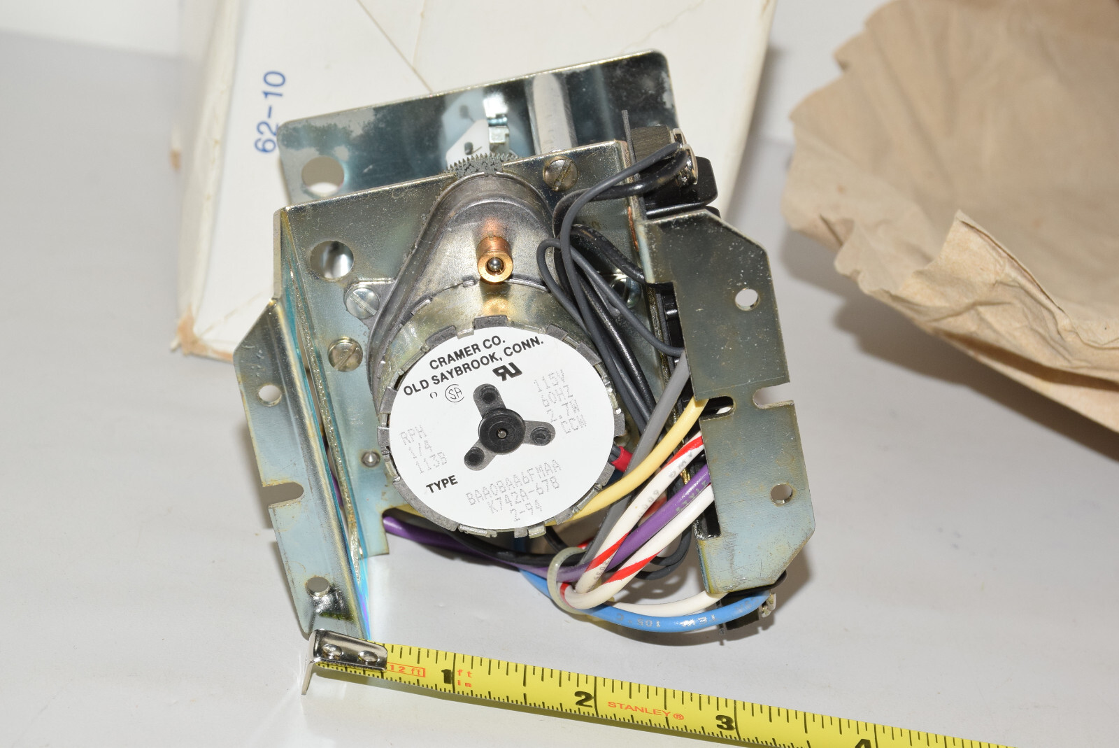 CRAMER 0-24 Hours Range Timer 472A-E 24H – New in box