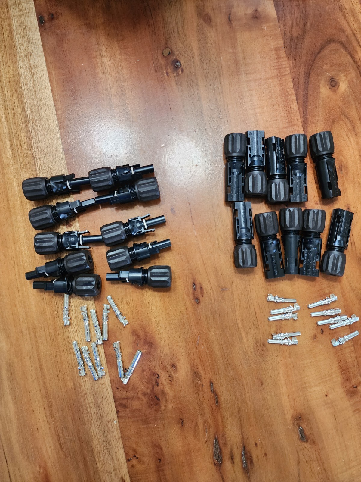 Lot Of 10 Pairs H4 Amphenol H4cfc4d And H4CMC4D SOLAR CONNECTORS 4/6mm2