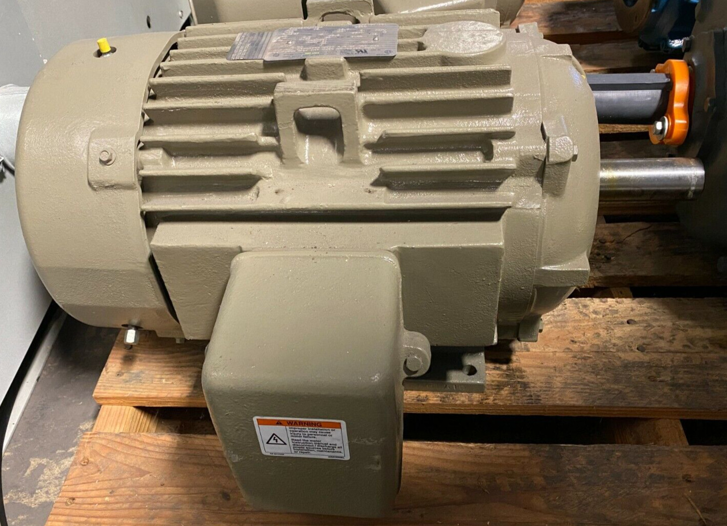 👀 NEW GE GENERAL ELECTRIC 15 HP ELECTRIC MOTOR 254T FR 3550 RPM 5KS254SAA108