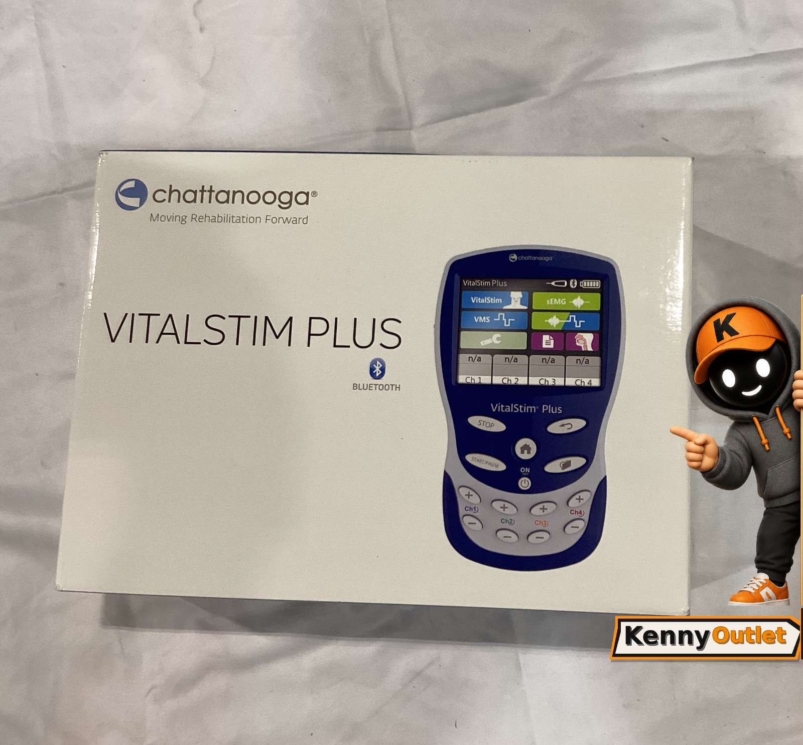 🟢 NEW Chattanooga VitalStim Plus Electrotherapy sEMG Biofeedback System 5923-3