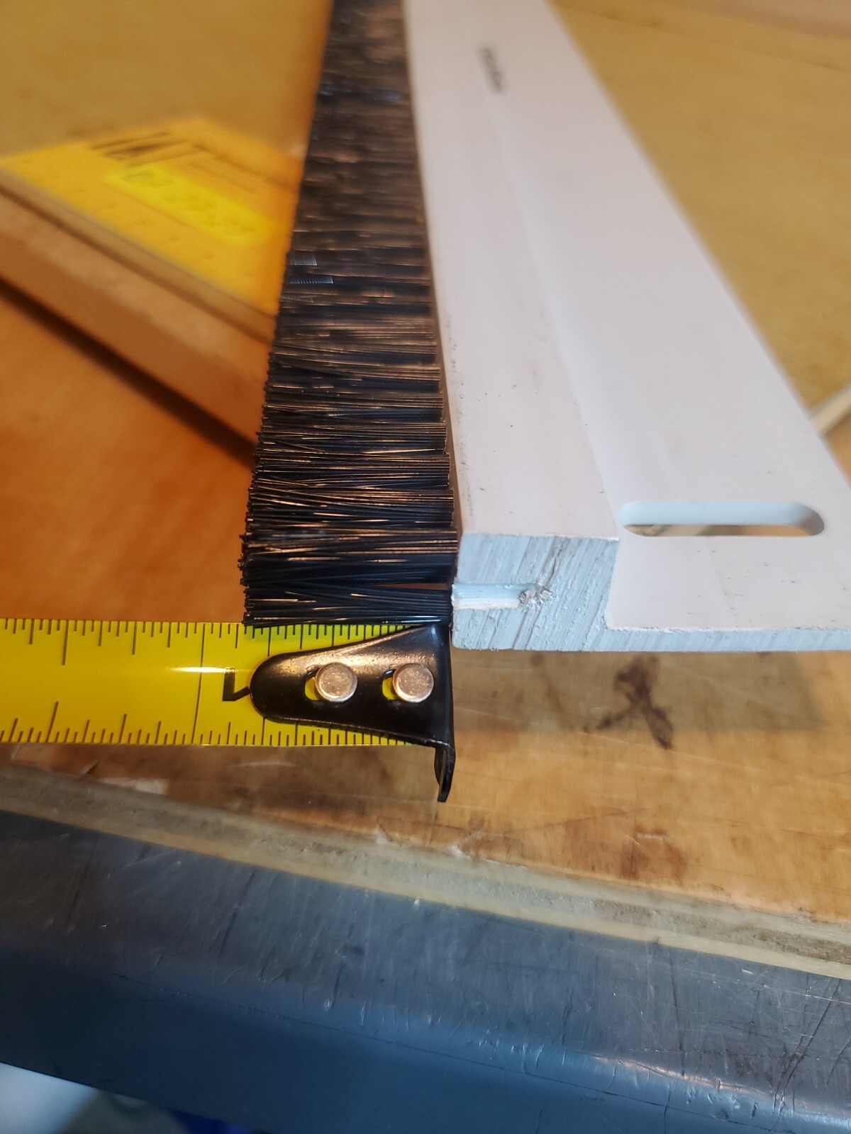 Mink-Bursten strip brush 13″ X 3/4 Bristle IN STOCK USA READY TO SHIP