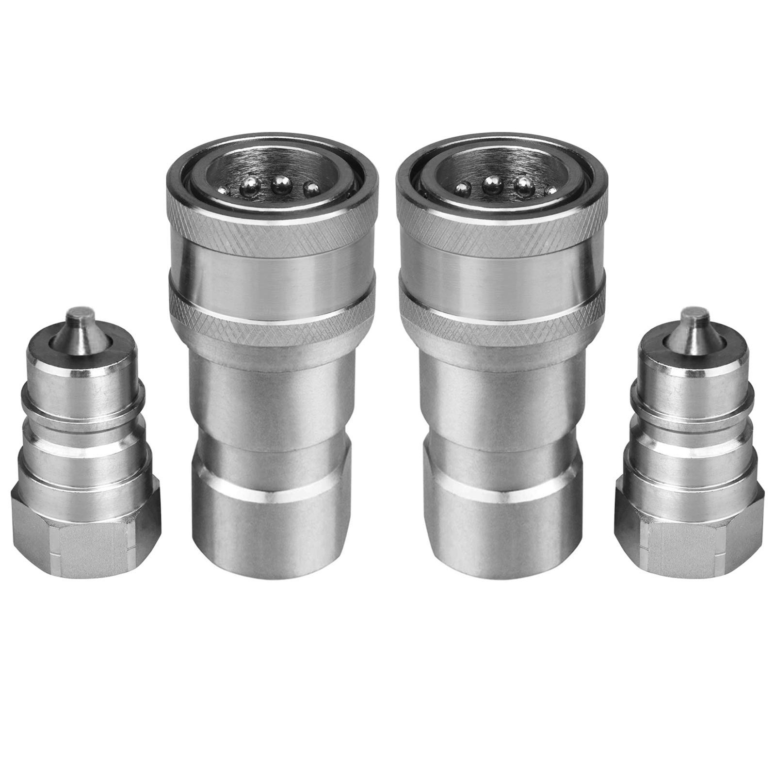 1/4″ Npt Iso 7241-B Hydraulic Quick Connect Couplers/couplings W/dust
