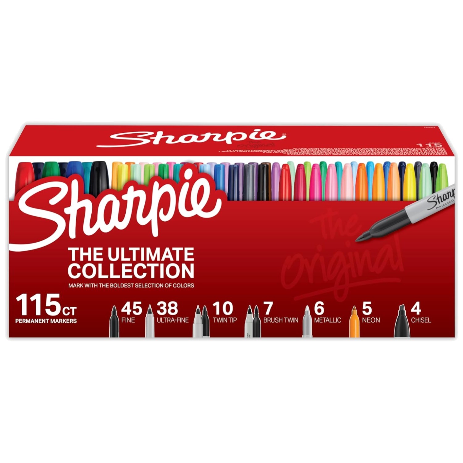 Ultimate 115-Count Permanent Markers Collection