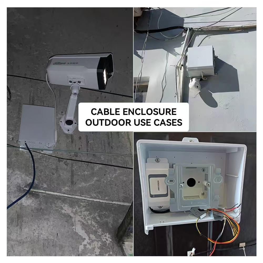 Electrical Junction Box IP65 Dustproof Waterproof ABS Plastic Project Enclosure